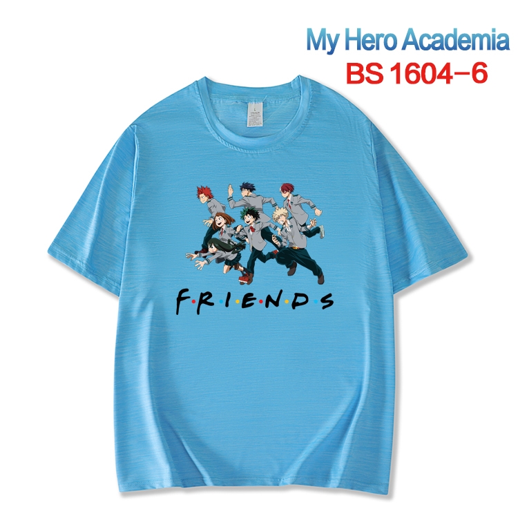 My Hero Academia New ice silk cotton loose and comfortable T-shirt from XS to 5XL BS-1604-6