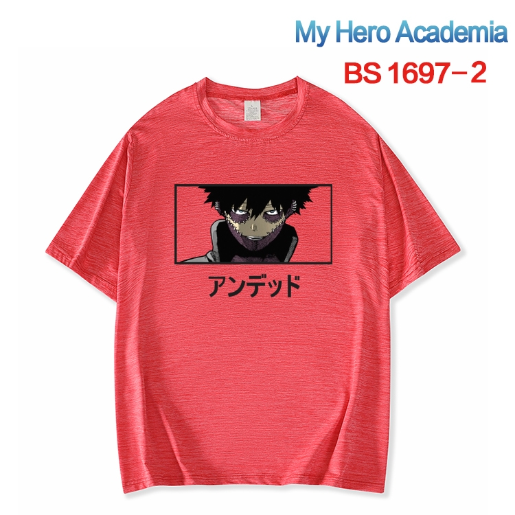 My Hero Academia New ice silk cotton loose and comfortable T-shirt from XS to 5XL BS-1697-2