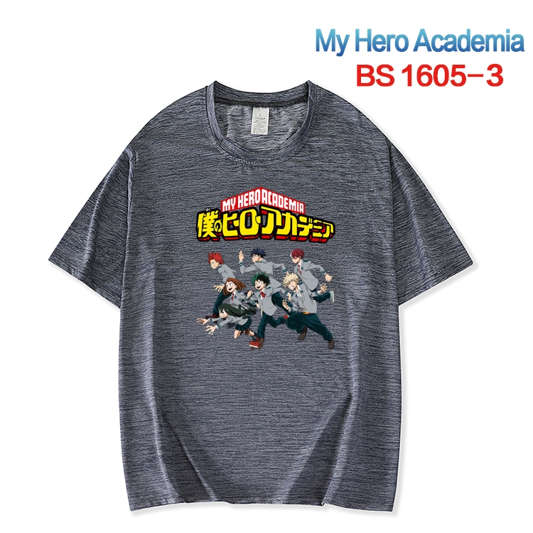 My Hero Academia New ice silk cotton loose and comfortable T-shirt from XS to 5XL BS-1605-3