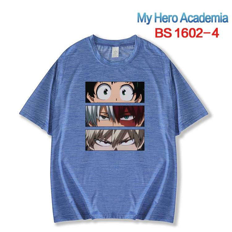 My Hero Academia New ice silk cotton loose and comfortable T-shirt from XS to 5XL BS-1602-4