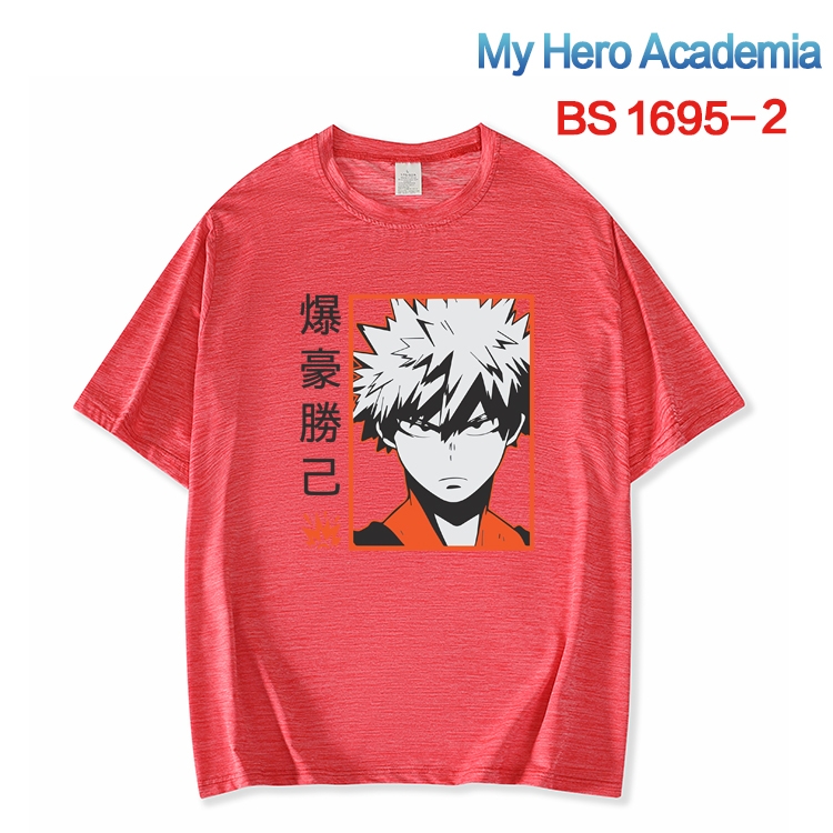 My Hero Academia New ice silk cotton loose and comfortable T-shirt from XS to 5XL BS-1695-2