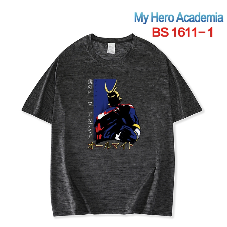 My Hero Academia New ice silk cotton loose and comfortable T-shirt from XS to 5XL BS-1611-1