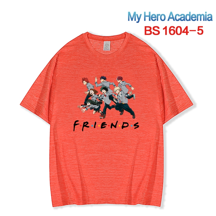 My Hero Academia New ice silk cotton loose and comfortable T-shirt from XS to 5XL BS-1604-5