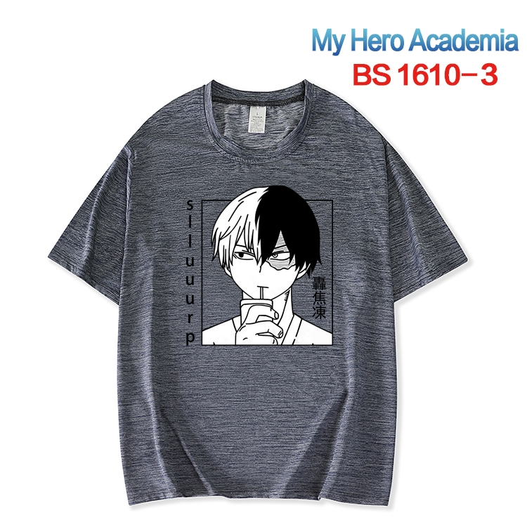 My Hero Academia New ice silk cotton loose and comfortable T-shirt from XS to 5XL BS-1610-3