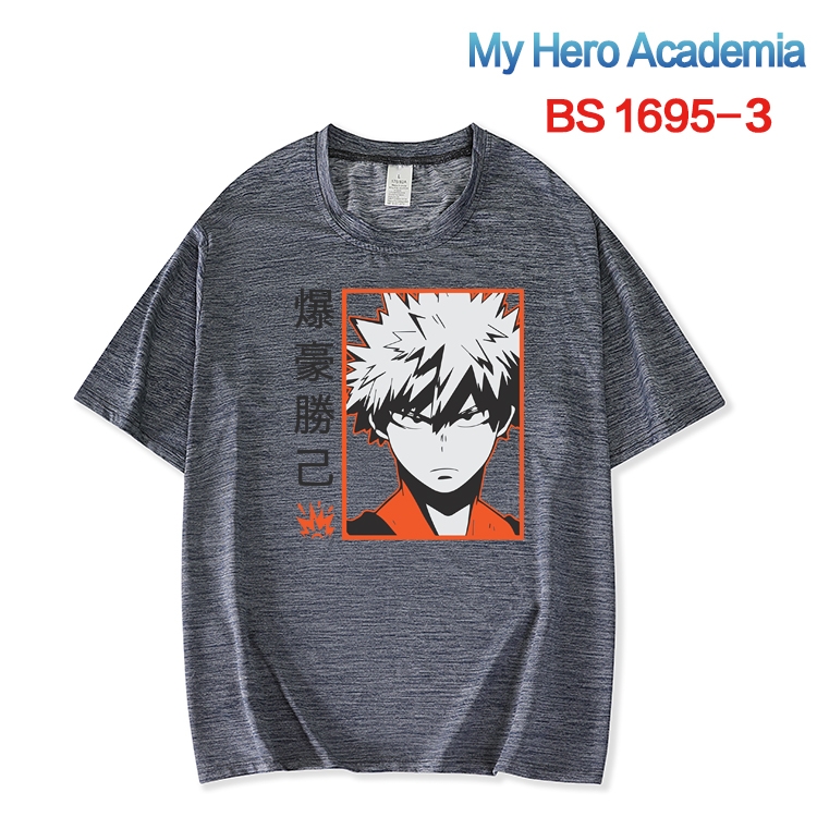 My Hero Academia New ice silk cotton loose and comfortable T-shirt from XS to 5XL BS-1695-3