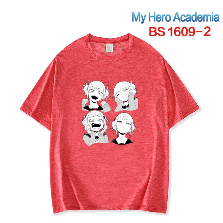 My Hero Academia New ice silk cotton loose and comfortable T-shirt from XS to 5XL BS-1609-2