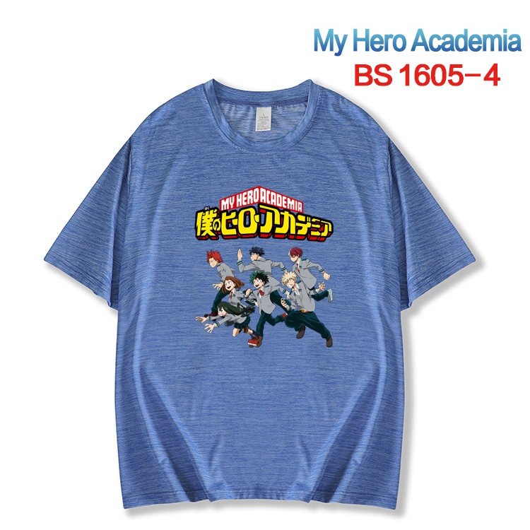 My Hero Academia New ice silk cotton loose and comfortable T-shirt from XS to 5XL  BS-1605-4