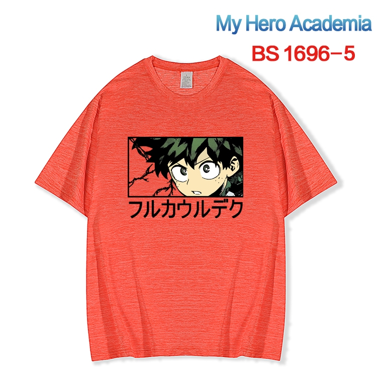My Hero Academia New ice silk cotton loose and comfortable T-shirt from XS to 5XL BS-1696-5