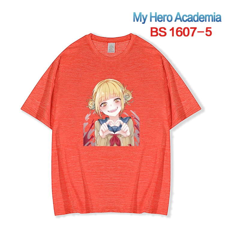 My Hero Academia New ice silk cotton loose and comfortable T-shirt from XS to 5XL BS-1607-5