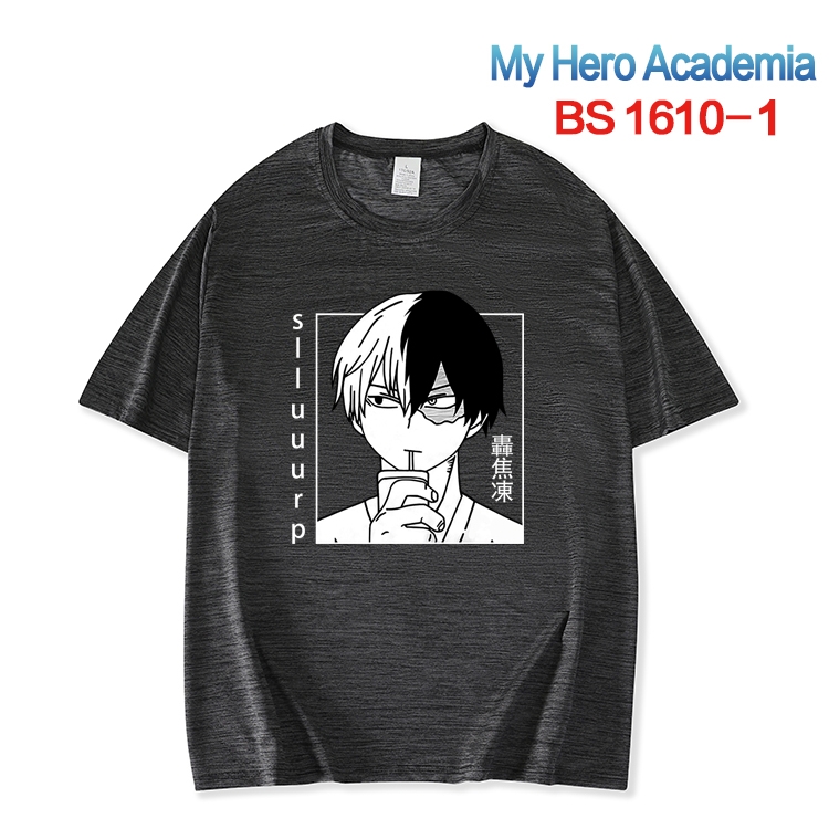 My Hero Academia New ice silk cotton loose and comfortable T-shirt from XS to 5XL BS-1610-1