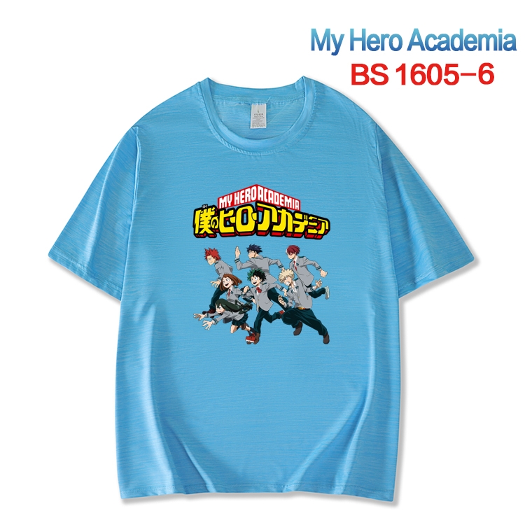 My Hero Academia New ice silk cotton loose and comfortable T-shirt from XS to 5XL BS-1605-6
