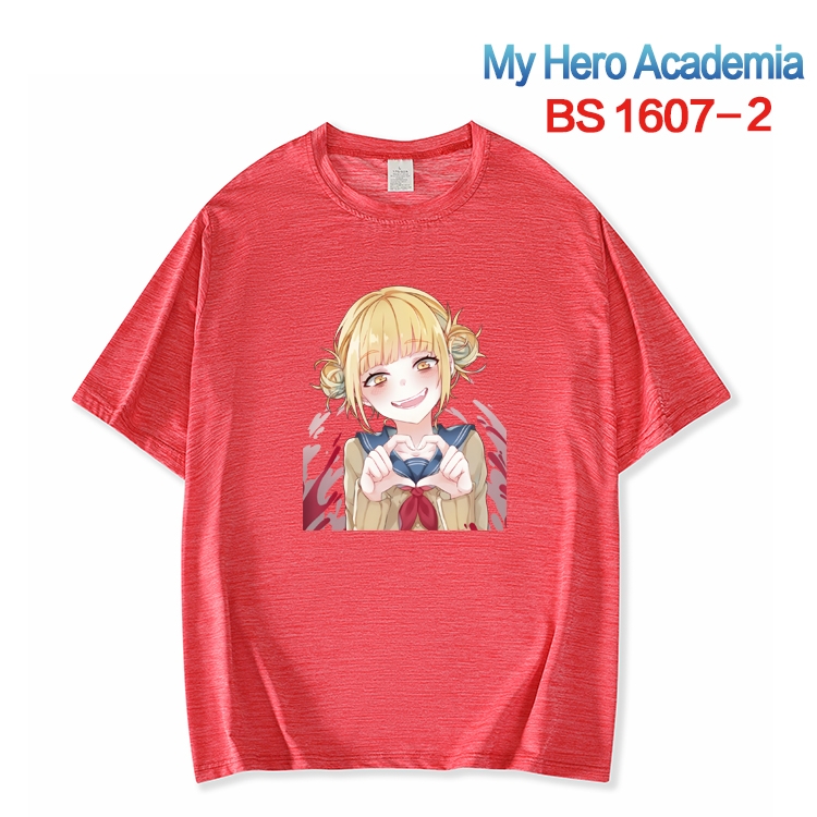 My Hero Academia New ice silk cotton loose and comfortable T-shirt from XS to 5XL BS-1607-2