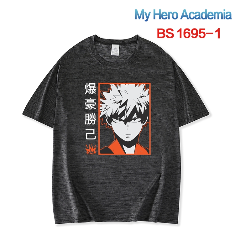 My Hero Academia New ice silk cotton loose and comfortable T-shirt from XS to 5XL BS-1695-1