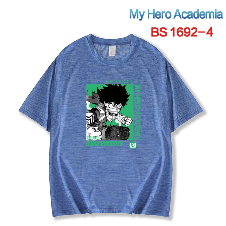 My Hero Academia New ice silk cotton loose and comfortable T-shirt from XS to 5XL BS-1692-4