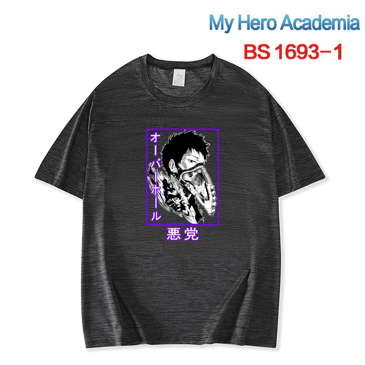 My Hero Academia New ice silk cotton loose and comfortable T-shirt from XS to 5XL BS-1693-1