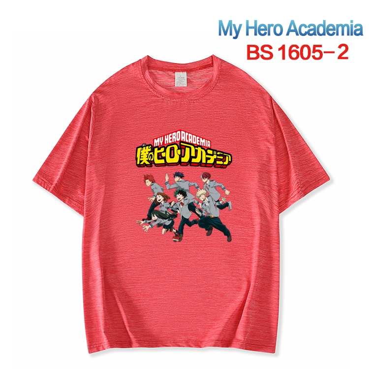 My Hero Academia New ice silk cotton loose and comfortable T-shirt from XS to 5XL BS-1605-2