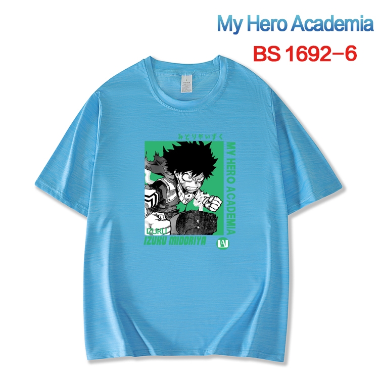 My Hero Academia New ice silk cotton loose and comfortable T-shirt from XS to 5XL BS-1692-6
