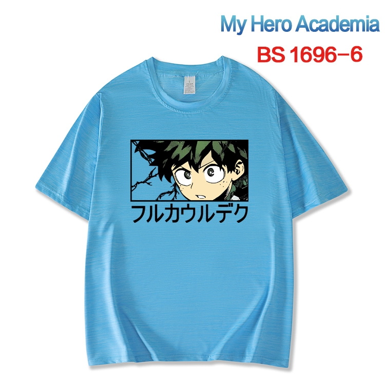 My Hero Academia New ice silk cotton loose and comfortable T-shirt from XS to 5XL BS-1696-6