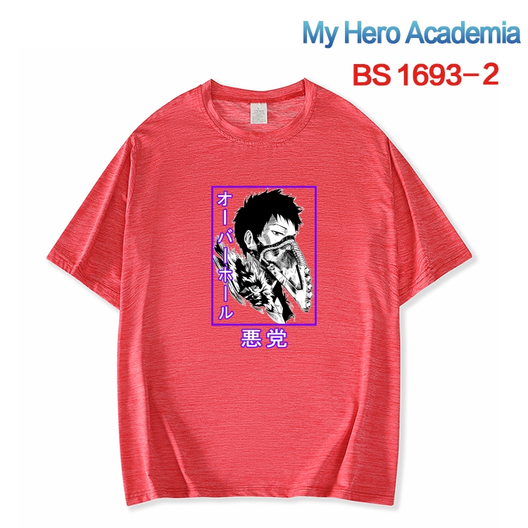 My Hero Academia New ice silk cotton loose and comfortable T-shirt from XS to 5XL BS-1693-2
