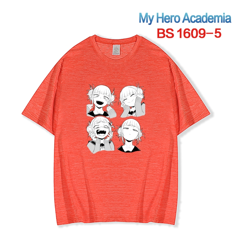 My Hero Academia New ice silk cotton loose and comfortable T-shirt from XS to 5XL BS-1609-5