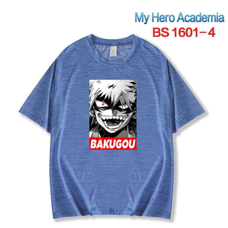 My Hero Academia New ice silk cotton loose and comfortable T-shirt from XS to 5XL  BS-1601-4
