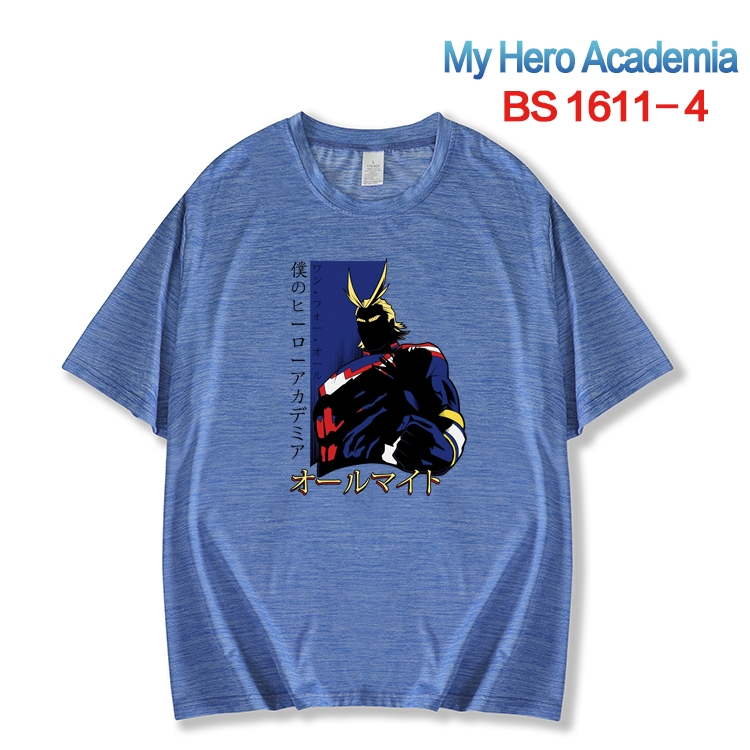My Hero Academia New ice silk cotton loose and comfortable T-shirt from XS to 5XL BS-1611-4