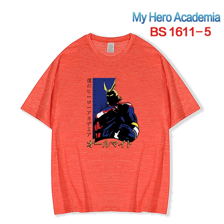 My Hero Academia New ice silk cotton loose and comfortable T-shirt from XS to 5XL BS-1611-5