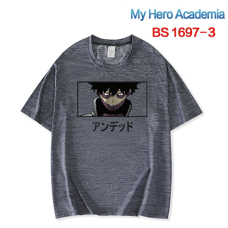 My Hero Academia New ice silk cotton loose and comfortable T-shirt from XS to 5XL BS-1697-3