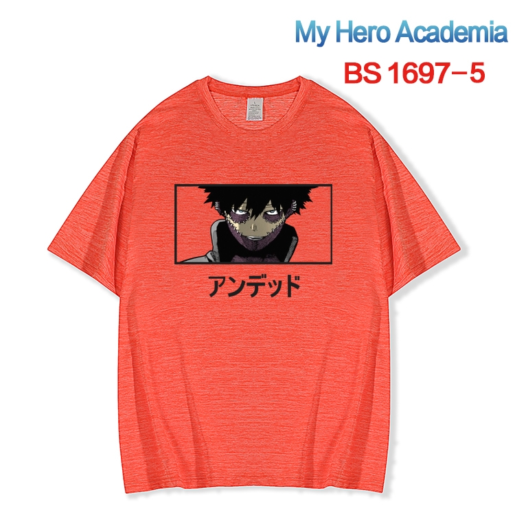 My Hero Academia New ice silk cotton loose and comfortable T-shirt from XS to 5XL BS-1697-5