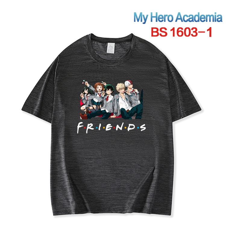 My Hero Academia New ice silk cotton loose and comfortable T-shirt from XS to 5XL BS-1603-1