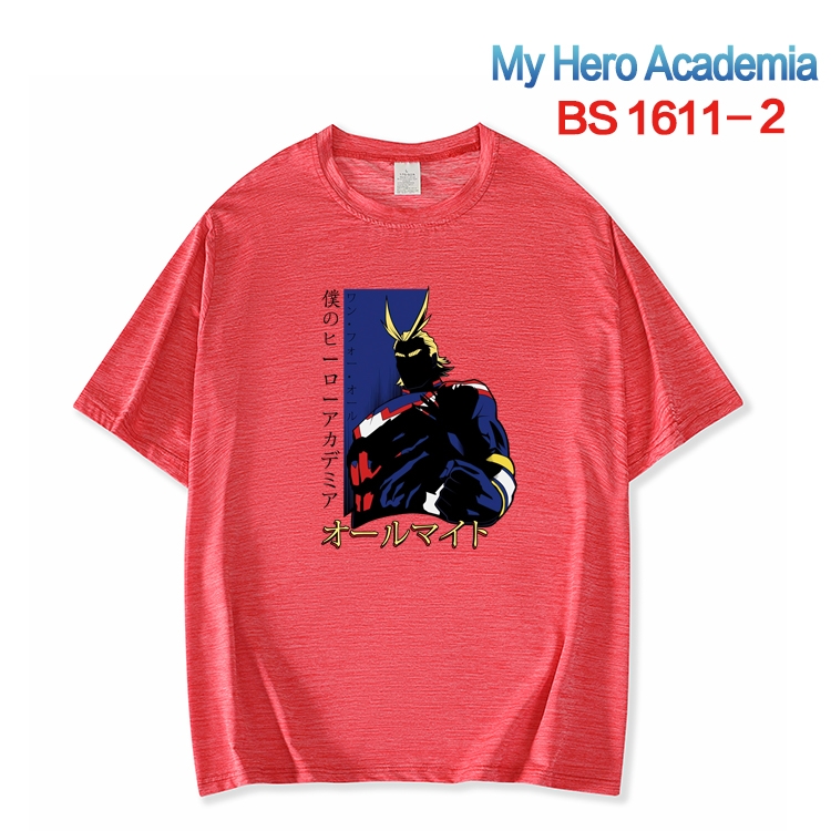 My Hero Academia New ice silk cotton loose and comfortable T-shirt from XS to 5XL BS-1611-2