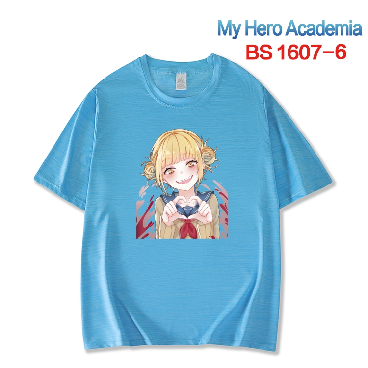 My Hero Academia New ice silk cotton loose and comfortable T-shirt from XS to 5XL BS-1607-6