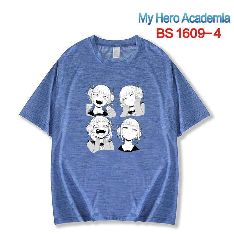My Hero Academia New ice silk cotton loose and comfortable T-shirt from XS to 5XL BS-1609-4