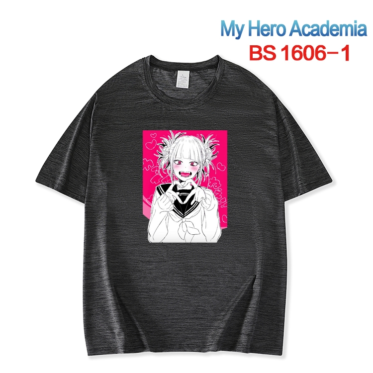 My Hero Academia New ice silk cotton loose and comfortable T-shirt from XS to 5XL  BS-1606-1