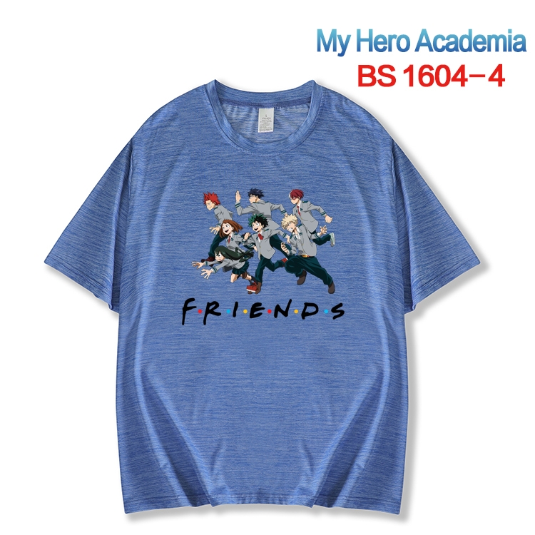 My Hero Academia New ice silk cotton loose and comfortable T-shirt from XS to 5XL BS-1604-4