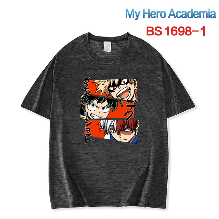 My Hero Academia New ice silk cotton loose and comfortable T-shirt from XS to 5XL BS-1698-1