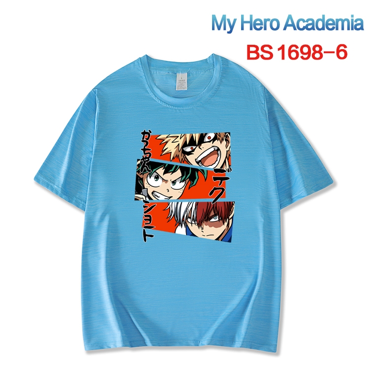 My Hero Academia New ice silk cotton loose and comfortable T-shirt from XS to 5XL BS-1698-6