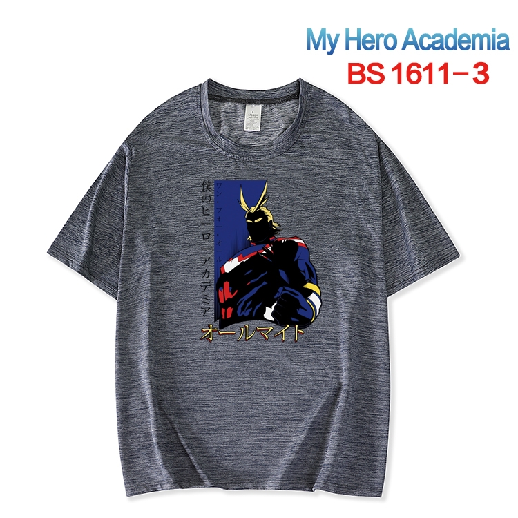 My Hero Academia New ice silk cotton loose and comfortable T-shirt from XS to 5XL  BS-1611-3