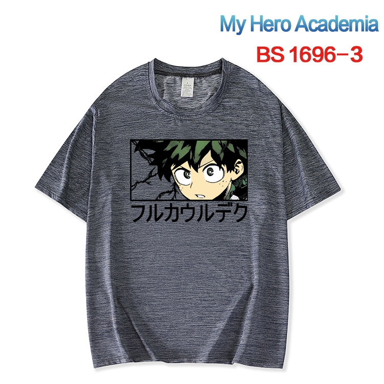 My Hero Academia New ice silk cotton loose and comfortable T-shirt from XS to 5XL BS-1696-3