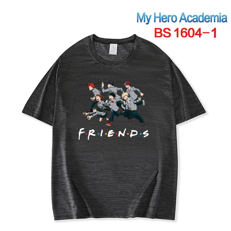 My Hero Academia New ice silk cotton loose and comfortable T-shirt from XS to 5XL BS-1604-1