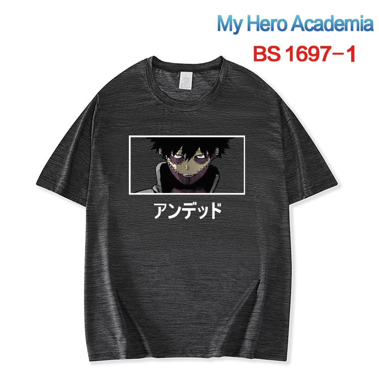 My Hero Academia New ice silk cotton loose and comfortable T-shirt from XS to 5XL BS-1697-1