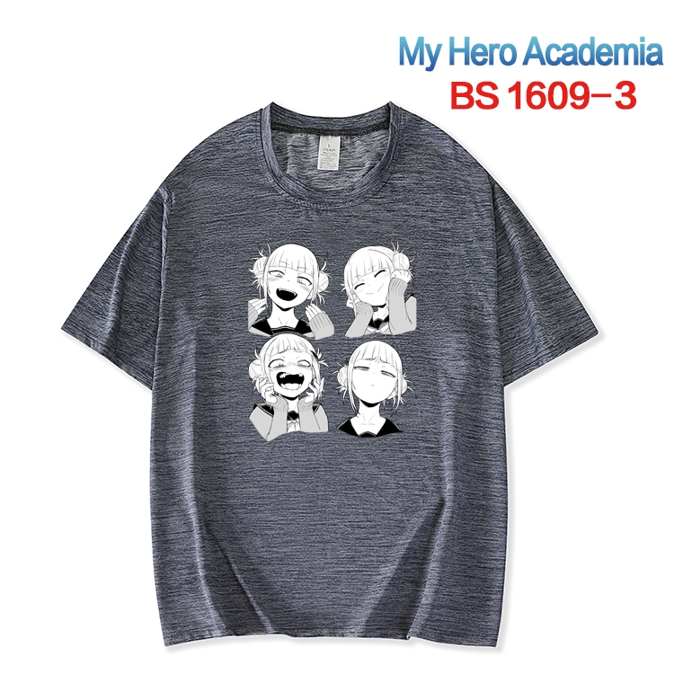 My Hero Academia New ice silk cotton loose and comfortable T-shirt from XS to 5XL BS-1609-3