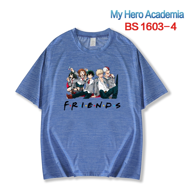 My Hero Academia New ice silk cotton loose and comfortable T-shirt from XS to 5XL BS-1603-4