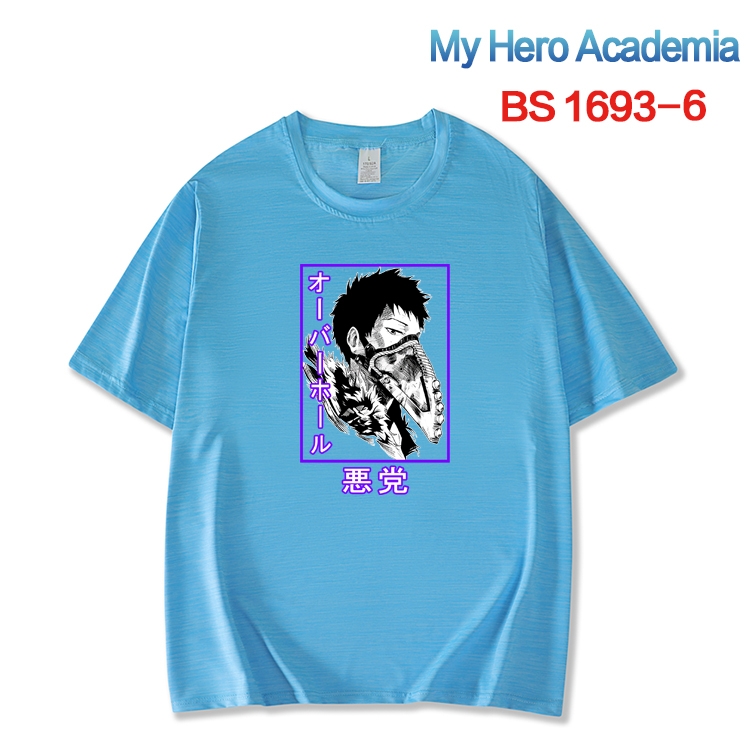 My Hero Academia New ice silk cotton loose and comfortable T-shirt from XS to 5XL BS-1693-6