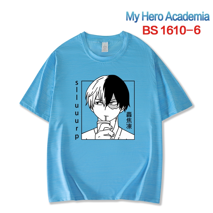 My Hero Academia New ice silk cotton loose and comfortable T-shirt from XS to 5XL BS-1610-6