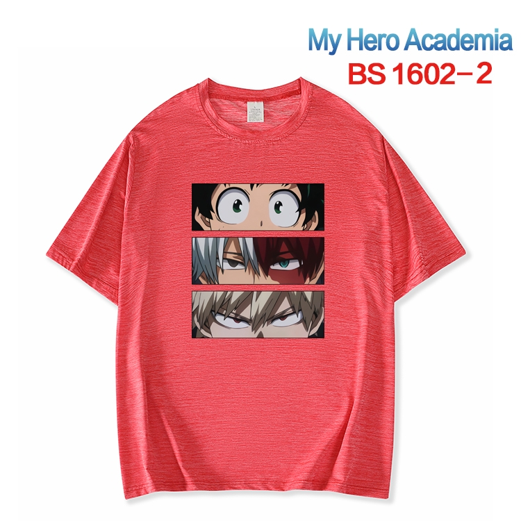 My Hero Academia New ice silk cotton loose and comfortable T-shirt from XS to 5XL BS-1602-2