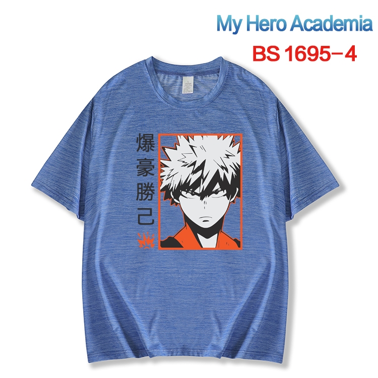 My Hero Academia New ice silk cotton loose and comfortable T-shirt from XS to 5XL BS-1695-4
