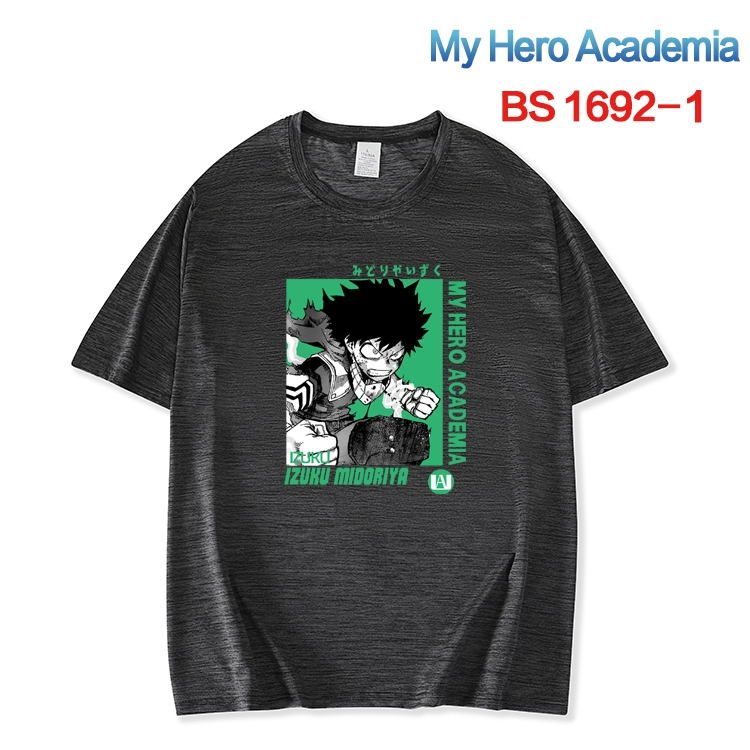 My Hero Academia New ice silk cotton loose and comfortable T-shirt from XS to 5XL BS-1692-1