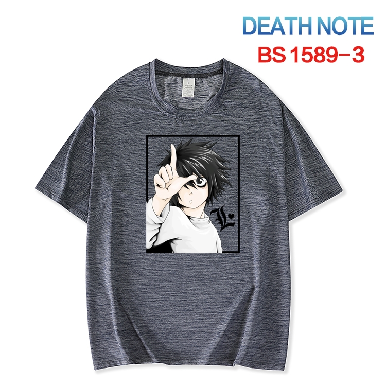 Death note New ice silk cotton loose and comfortable T-shirt from XS to 5XL BS-1589-3