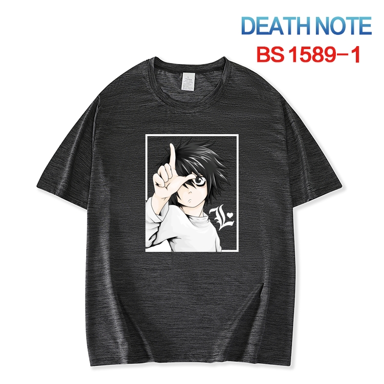 Death note New ice silk cotton loose and comfortable T-shirt from XS to 5XL BS-1589-1